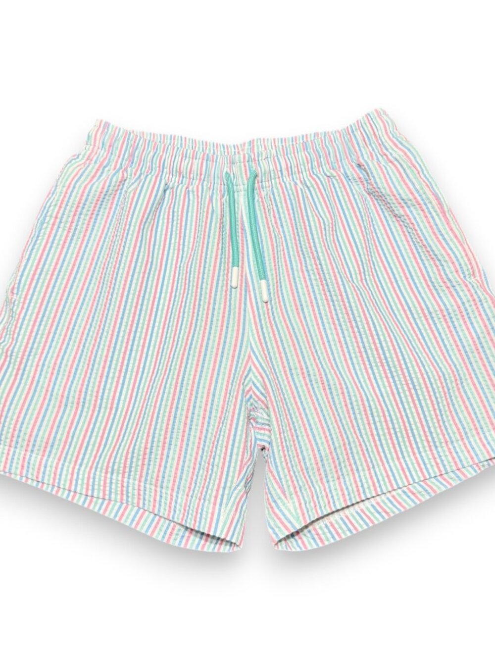 Southern Shirt Men's Seersucker Swimsuit with Liner Size Small